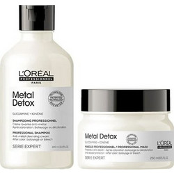 L'Oreal Professionnel Metal Detox Σετ Περιποίησης Μαλλιών Μάσκα 250ml + Sulphate Free Σαμπουάν 300ml