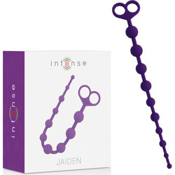 Intense Jaiden Πρωκτικές Μπίλιες 34cm Μωβ D-216034