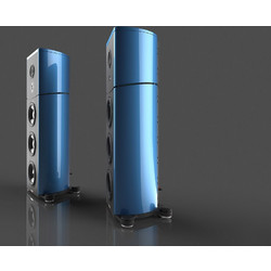 Magico s7 Ζεύγος Ηχείων Hi-Fi Δαπέδου 50W 3 Δρόμων Softec