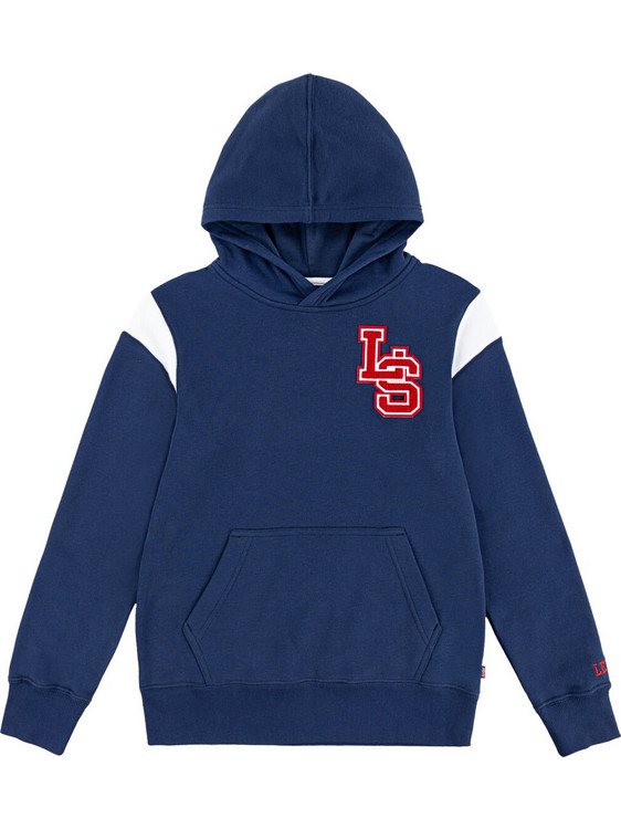 Levi's Παιδικό Φούτερ με Κουκούλα Navy Μπλε 8EM362-C8D