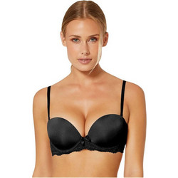 Dorina Blair Σουτιέν Balconette Push Up με Μπανέλα Μαύρο D001594LA014-BK0001