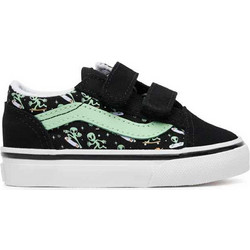 Vans Old Skool Παιδικά Sneakers Μαύρα Πράσινο Mint VN000CTGYJ7