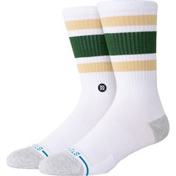 Stance Milwaukee Bucks Ανδρικές Κάλτσες Ψηλές Λευκές A555C24TMB-WHT