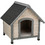 Trixie Natura Cottage Σπιτάκι Σκύλου Μεγάλο Ξύλινο Εξωτερικού Χώρου Μπεζ Γκρι 87x83x101cm