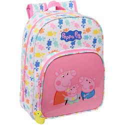 Safta Peppa Pig Baby Σχολική Τσάντα Πλάτης Νηπιαγωγείου Πολύχρωμη 612572185