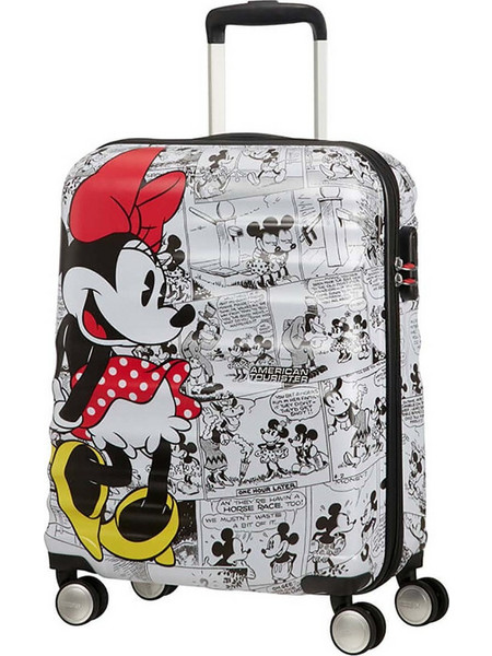American Tourister Minnie Comics 152579-7484 Παιδική Βαλίτσα Καμπίνας 55x40x20cm με 4 Ρόδες Λευκή