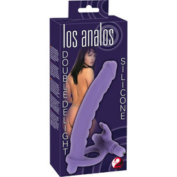 You2Toys Los Analos Double Delight Πρωκτικός Δονητής Ασύρματος Μωβ