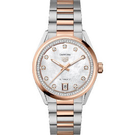 Tag Heuer Carrera Γυναικείο Ρολόι Αυτόματο με Ασημί Μεταλλικό Μπρασελέ WBN2351.BD0000 Tag Heuer Carrera Γυναικείο Ρολόι Αυτόματο με Ασημί Μεταλλικό Μπρασελέ WBN2351.BD0000