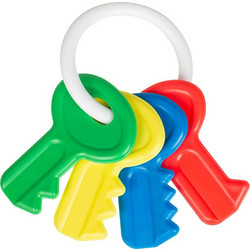 Akuku Keys Κουδουνίστρα Κρίκος για Νεογέννητα