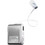 K89 Ακουστικό Bluetooth In Ear Silver