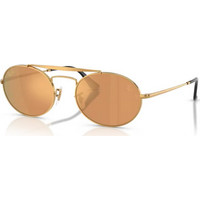 Ray-Ban RB3775M F133W4 Ανδρικά Γυαλιά Ηλίου Στρογγυλά Μεταλλικά Χρυσά με Χρυσό Φακό