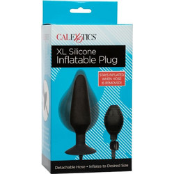 CalExotics XLarge Silicone Infatable Πρωκτική Σφήνα 16cm Μαύρη D-228508