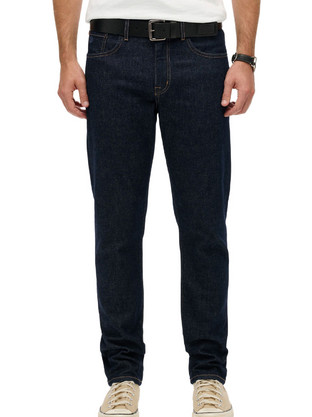 Superdry Ανδρικό Τζιν Παντελόνι Ελαστικό Slim Εφαρμογή Navy Μπλε M7010887A-Q16