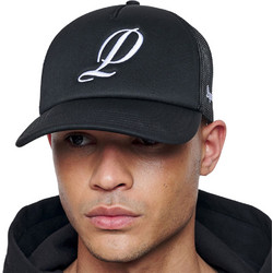 Pegador Drill Ανδρικό Καπέλο Jockey με Δίχτυ Snapback Υφασμάτινο Μαύρο PG-2588