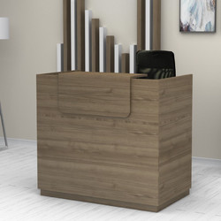 Megapap Lemmon Γραφείο Reception Ξύλινο 120x70x110cm GP028-0114,5