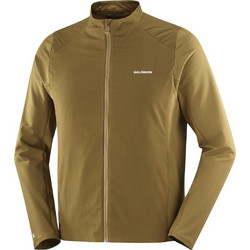 Salomon Ανδρικό Μπουφάν Χειμωνιάτικο Puffer Καφέ LC2644200