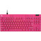 Logitech G Pro X Rapid Μηχανικό Gaming Πληκτρολόγιο TenKeyLess με Magnetic Analog Διακόπτες RGB Magenta Logitech G Pro X Rapid Μηχανικό Gaming Πληκτρολόγιο TenKeyLess με Magnetic Analog Διακόπτες RGB Magenta