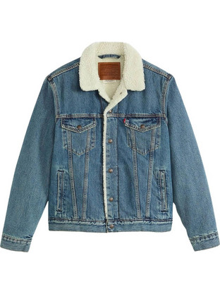 Levi's Ανδρικό Μπουφάν Τζιν Μπλε 16365-0292