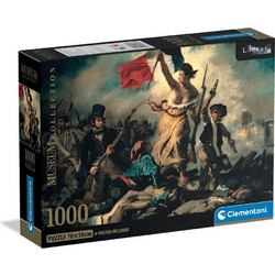 Puzzle Clementoni Museum Collection Eugene Delacroix Η Ελευθερία Οδηγεί το Λαό 1000 Κομμάτια