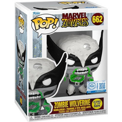 Funko Pop! Marvel 662 Zombie Wolverine Glow In The Dark Special Edition