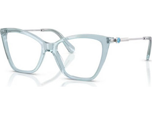 Swarovski SK2051 1065 Γυναικείος Σκελετός Γυαλιών Οράσεως Κοκάλινος Μπλε