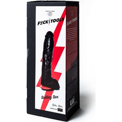 Mister B Fucktools Hammering Hank Ρεαλιστικό Dildo με Βεντούζα & Όρχεις 28cm Μαύρο