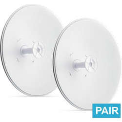 Ubiquiti Rocket Dish RD-5G30-LW Εξωτερική Κεραία Wi-Fi Παραβολική 30dBi με Σύνδεση Ethernet 2-Pack