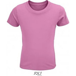 Sol's Crusader Παιδικό T-Shirt Κοντομάνικο Ροζ Φούξια PINK-136