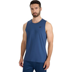 4F Functional Ανδρικό Αθλητικό T-Shirt Μπλε 4FWAW25TFSLM574-32S