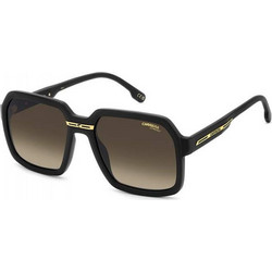 Carrera CA08S3 Ανδρικά Γυαλιά Ηλίου Aviator Κοκάλινα Μαύρα με Καφέ Φακό