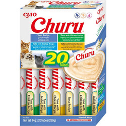 Inaba Churu Variety Box with Tuna 20x14gr