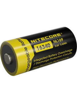 Nitecore NL169 16340 950mAh 1τμχ