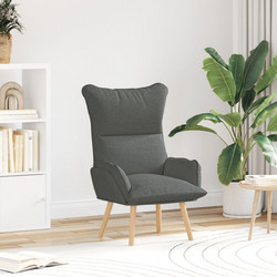 vidaXL Μπερζέρα Ανθρακί 42001866