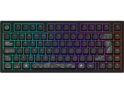 Dark Project ALU81A Terra Nova Ασύρματο Μηχανικό Gaming Πληκτρολόγιο TenKeyLess με G3ms Moonstone Διακόπτες RGB Black
