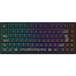 Dark Project ALU81A Terra Nova Ασύρματο Μηχανικό Gaming Πληκτρολόγιο TenKeyLess με G3ms Moonstone Διακόπτες RGB Black