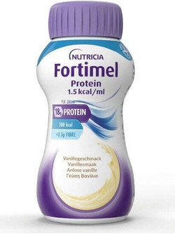 Nutricia Fortimel Protein 1.5 kcal Βανίλια 18gr Πρωτεΐνη 200ml