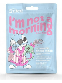 Disney Stitch Pamper Cosmetic Sheet Μάσκα Προσώπου για Ενυδάτωση 25ml
