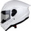 Spyder Radar Plain White Κράνος Μηχανής Full Face