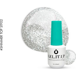 Gel.It.Up STF02 Top Coat Ημιμόνιμο Βερνίκι Νυχιών 15ml