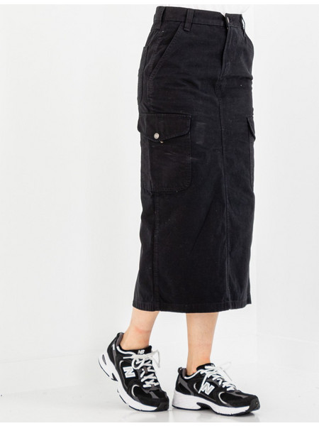 Dickies Μίντι Φούστα Υφασμάτινη Ψηλόμεση Cargo Μαύρη DK0A4Z2R-BLK1