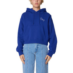 Obey Γυναικείο Φούτερ με Κουκούλα & Τσέπες Royal Blue 211610158-BLU