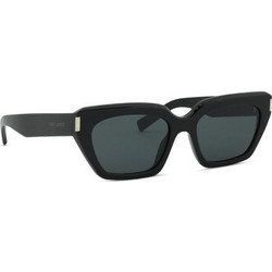 Saint Laurent SL826 001 Γυναικεία Γυαλιά Ηλίου Πεταλούδα Κοκάλινα Μαύρα με Μαύρο Φακό