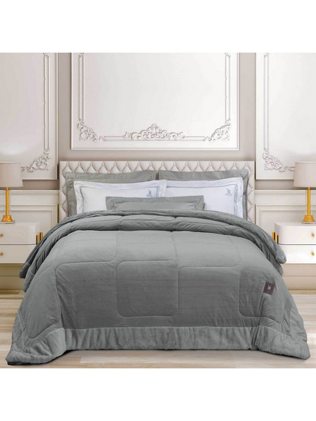 Greenwich Polo Club Κουβερτοπάπλωμα King Size Hollowfiber 240x250 Premium Grey 3967