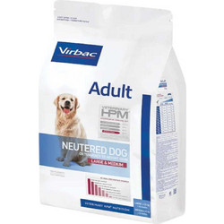 Virbac Veterinary HPM Adult Neutered Large & Medium with Pork, Chicken & Rice 3kg