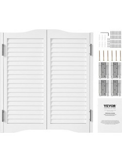 Vevor Πόρτα Εσωτερική Ξύλινη Λευκή 81.3x91.4cm SLBDBMSMW32H1OS2M001V0