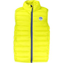North Sails Αμάνικο Παιδικό Μπουφάν Χειμωνιάτικο Puffer Κίτρινο 701959000-GI0470
