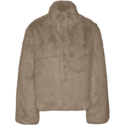Vero Moda Μonroe Γυναικεία Γούνα Κοντή Καφέ 10315328