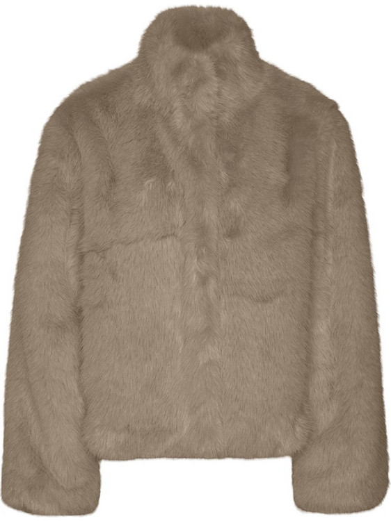Vero Moda Μonroe Γυναικεία Γούνα Κοντή Καφέ 10315328