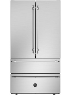 Bertazzoni Heritage Series REF904FFNXTC + HK36HERFDX Ψυγείο Ντουλάπα 636lt Full No Frost Υ180xΠ96xΒ64.5cm Inox