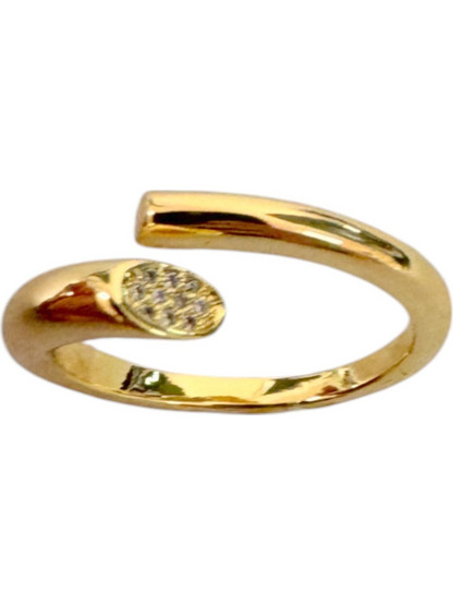 RO Accessories Γυναικείο Δαχτυλίδι Xρυσό R147